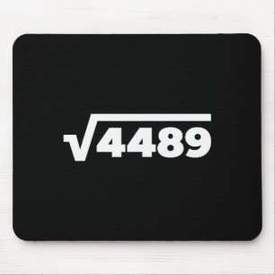 67 Meme Square Root 4489 Six Seven Slang Math Teac Mouse Pad