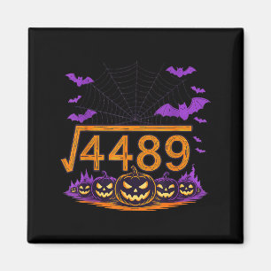 67 Meme Square Root 4489 Slang Math Halloween Cost Magnet