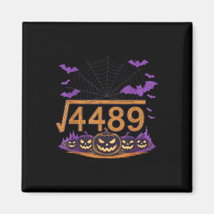 67 Meme Square Root 4489 Slang Math Halloween Cost Magnet