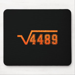 67 Meme Square Root 4489 Teen Six Seven Slang Math Mouse Pad