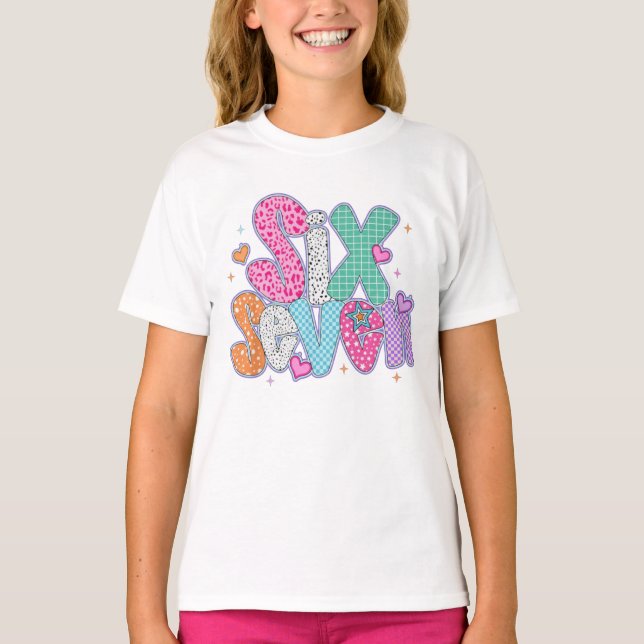 67 Meme T-Shirt | Funny Six Seven Graphic Tee  (Front)