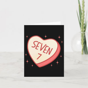 67 Meme Valentines Day Candy Heart Six Seven Match Card
