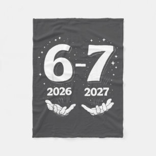 67 Nye 2026 Funny Boys Kids New Years Eve Party 6 Fleece Blanket