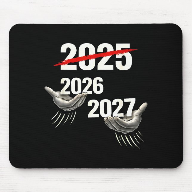 67 Nye 2026 Funny Boys Kids New Years Eve Party 6  Mouse Pad (Front)