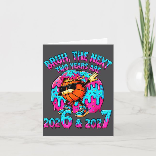 67 Nye 2026 Funny New Year's Eve Party 6 7 Meme Bo Card (Front)