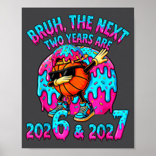 67 Nye 2026 Funny New Year's Eve Party 6 7 Meme Bo Poster