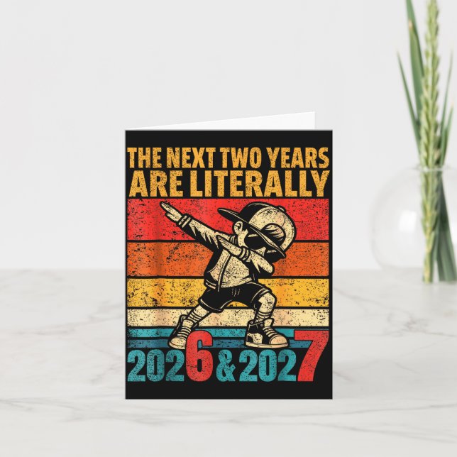 67 Nye 2026 Funny New Year's Eve Party 6 7 Meme Ki Card (Front)