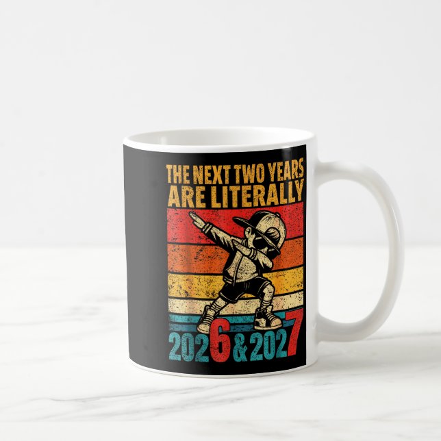 67 Nye 2026 Funny New Year's Eve Party 6 7 Meme Ki Coffee Mug (Right)