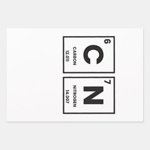 67 Periodic Table Element Chemistry Mason Meme  Wrapping Paper Sheets