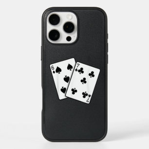 67 Playing Cards Meme Funny Six Seven iPhone 16 Pro Max Case