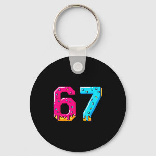 67 Shirt Baseball Life Style 101 Apparel Youth Dri Keychain
