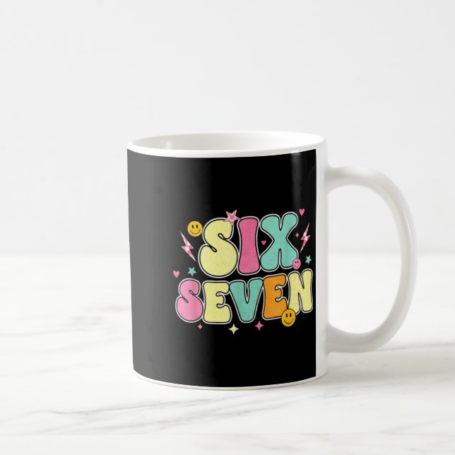 67 Shirt For Teachers 67 Meme Women Teacher Six Se Coffee Mug (Right)