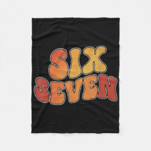 67 Shirt For Teachers 67 Meme Women Teacher Six Se Fleece Blanket