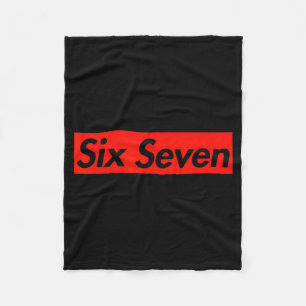 67 Six Seven 6 7 Boys Girls Kids Teens Cool Street Fleece Blanket