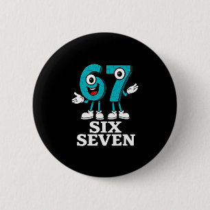 67 Six Seven 6-7 - Funny Italian Brainrot Kids Gam Button