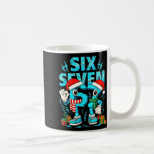 67 Six Seven 6-7 - Funny Italian Brainrot Kids Gam Coffee Mug (Right)