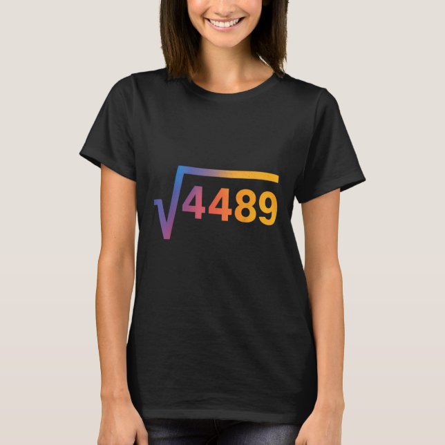 67 Six Seven 6-7 Meme  T-Shirt (Front)
