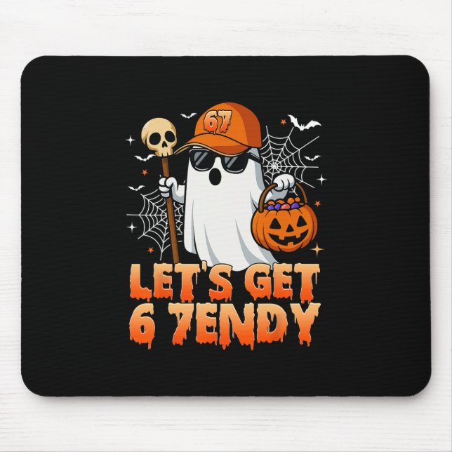 67 Six Seven 6 7endy Let's Get Sendy Meme Hallowee Mouse Pad (Front)