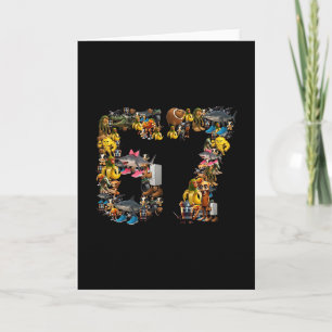67 Six Seven Birthday Meme Viral Italian Brainrot  Card