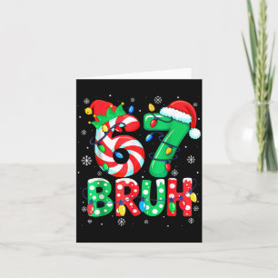 67 Six Seven Bruh Funny Christmas 6 7 Meme Men Wom Card