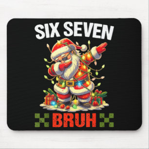 67 Six Seven Burh Funny Christmas 6 7 Meme Men Wom Mouse Pad