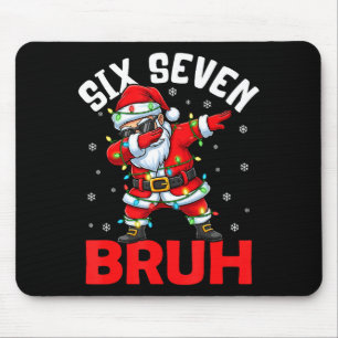 67 Six Seven Burh Funny Christmas 6 7 Meme Men Wom Mouse Pad