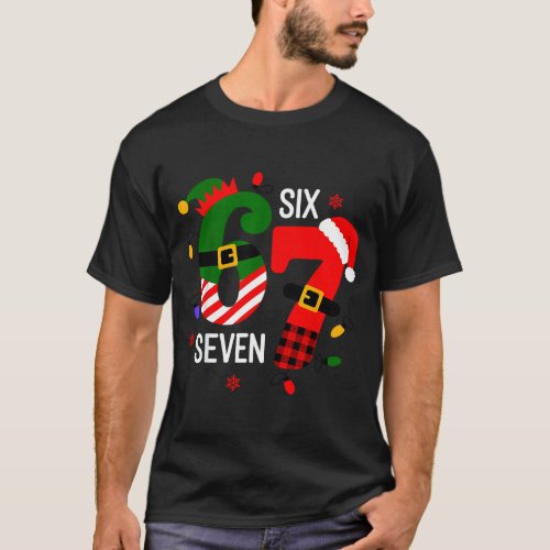 67 Six Seven Christmas  T-Shirt