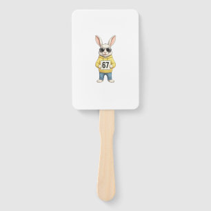 67 Six Seven Meme 6 7 Funny Easter Day for Boys Me Hand Fan