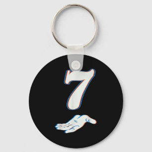 67 Six Seven Meme Couple Matching Halloween Costum Keychain