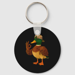 67 Six Seven Meme Mallard Duck Hunting Season Boy  Keychain