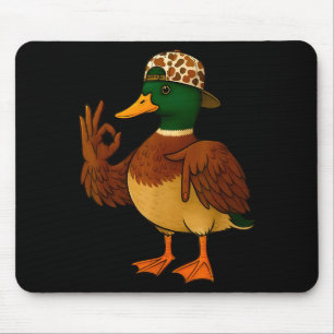 67 Six Seven Meme Mallard Duck Hunting Season Boy  Mouse Pad