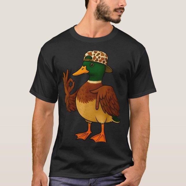 67 Six Seven Meme Mallard Duck Hunting Season Boy  T-Shirt (Front)