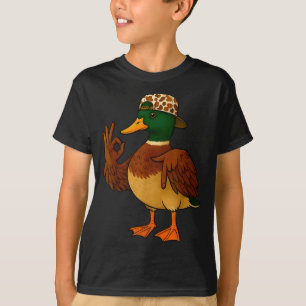 67 Six Seven Meme Mallard Duck Hunting Season Boy  T-Shirt