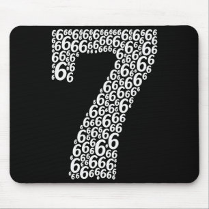 67 Sixty Seven Halloween Costume Design Funny 6 7  Mouse Pad