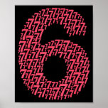 67 Sixty Seven Halloween Costume Design Funny 6 7  Poster