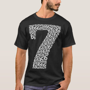 67 Sixty Seven Halloween Costume Design Funny 6 7  T-Shirt