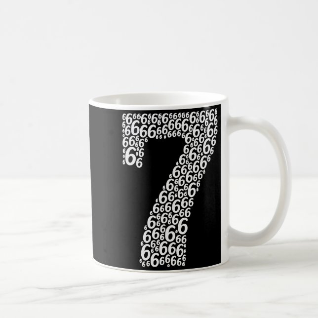 67 Sixty Seven Halloween Costume Funny Meme  Coffee Mug (Right)