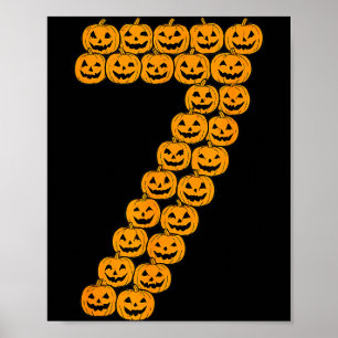 67 Sixty Seven Halloween Costume Pumpkins Funny 6  Poster
