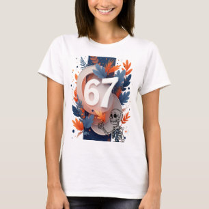 67 Skeleton Hand Halloween T-Shirt