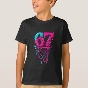 67 Sketll Drip Six Seven Funny Gen Alpha T-Shirt