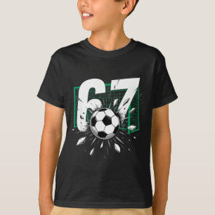 67 Soccer Six Seven 6 7 Meme 67 For Boys Men T-Shirt