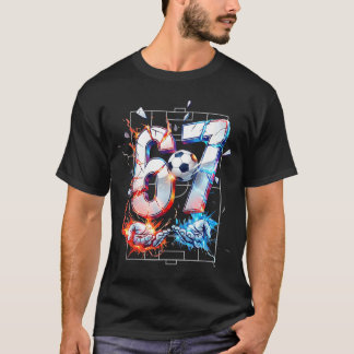 67 Soccer Six Seven Soccer 6 7 Kids Boys Girls Fun T-Shirt