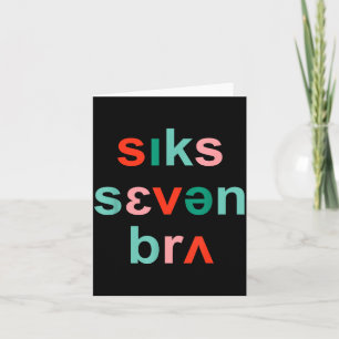 67 Speech Therapy Meme Funny Six Seven Bruh Slp Ch Card