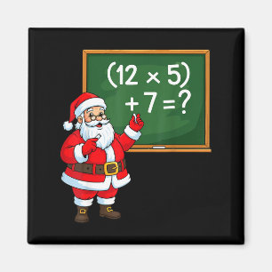67 Teacher Christmas Santa Six Seven Meme Brainrot Magnet