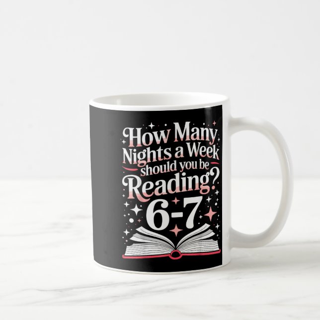 67 Teacher How Many Nights A Week Should You Be Re Coffee Mug (Right)
