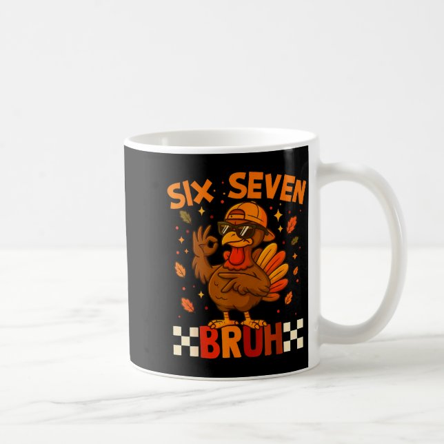 67 Thanksgiving Funny Turkey Thanksgiving 67 Turke Coffee Mug (Right)