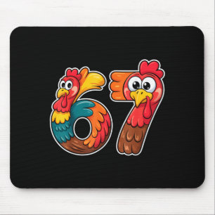 67 Thanksgiving Meme Funny Holiday Six Seven Mouse Pad