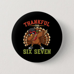 67 Thanksgiving Meme Funny Thankful Turkey Dabbing Button