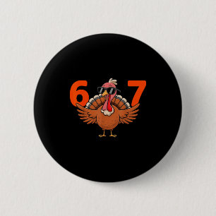 67 Thanksgiving Middle School 6 7  Button