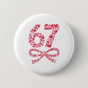 67 Valentine’s Day Heart Meme – Trendy Six Seven  Button